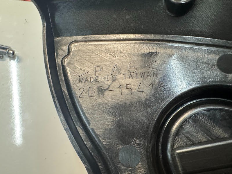 Yamaha YZF R1 2015-2025 Front Sprocket Cover OEM Genuine 2CR-15418-00