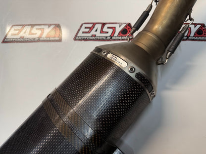 Akrapovic Muffler Exhaust w/Link & o2 Sensor Suzuki GSXR 1000 2007-2008