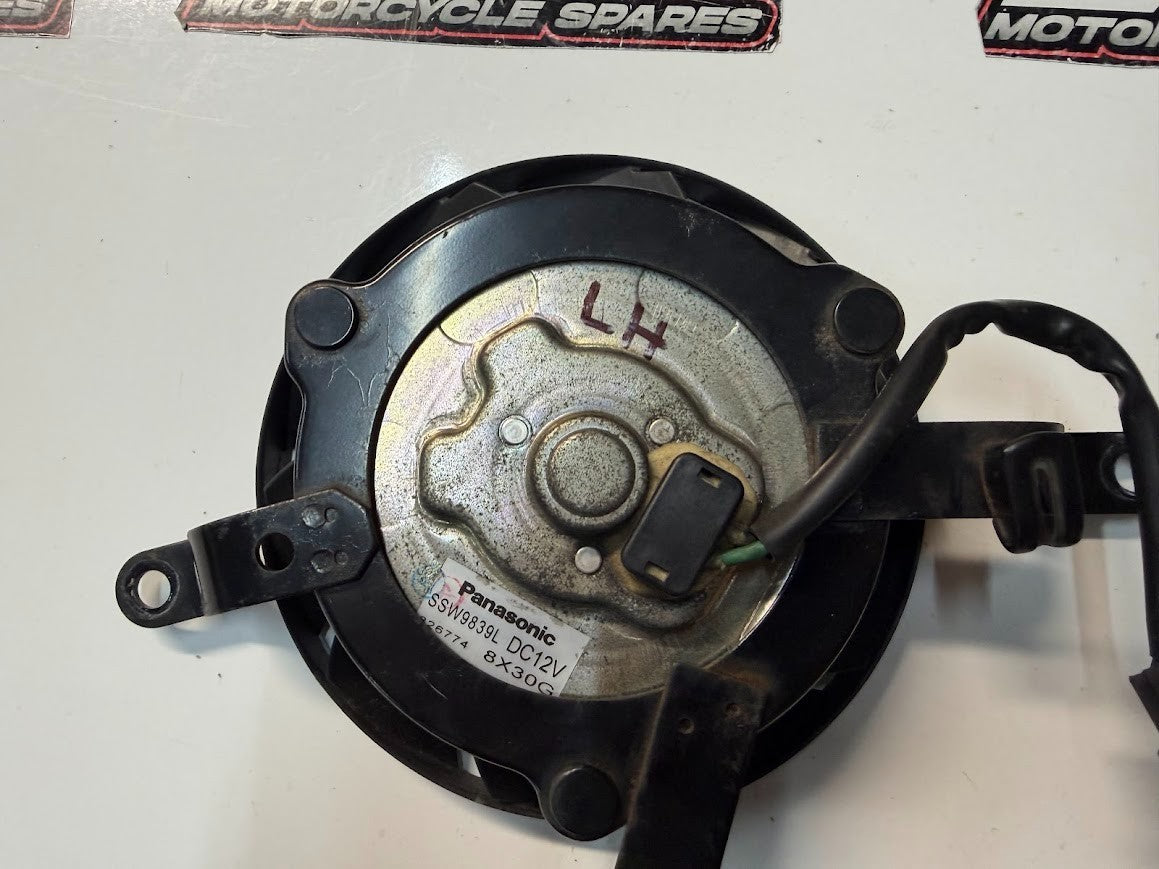 LH Radiator Thermo Fan Yamaha YZF R1 2009-2011 OEM 14B-12405-00