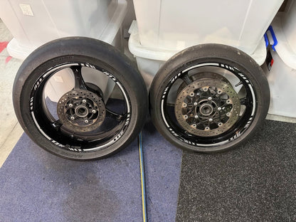Front & Rear Wheel Set Suzuki GSXR 1000 2007-2008 OEM 64111-41G00-019