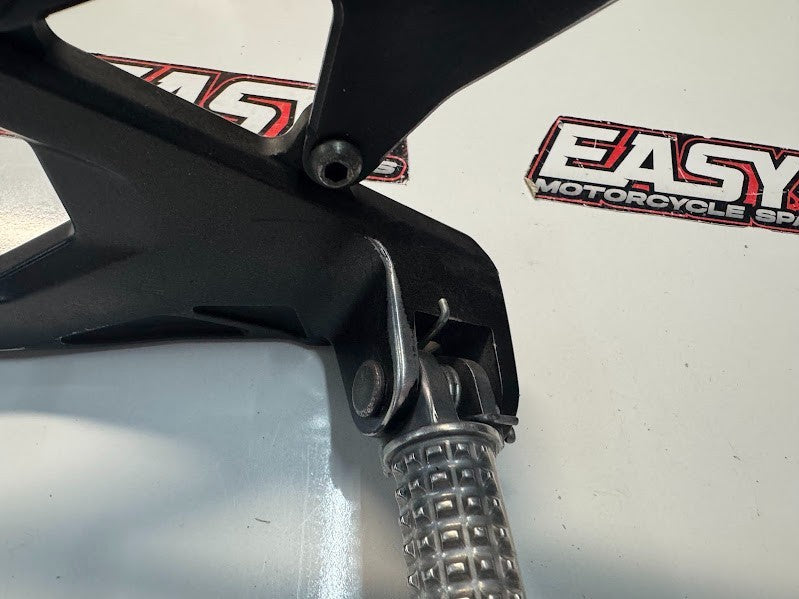 Yamaha YZF R1 2015-2025 LH Riders Peg Bracket Rear Set OEM Genuine 2CR-27442-00