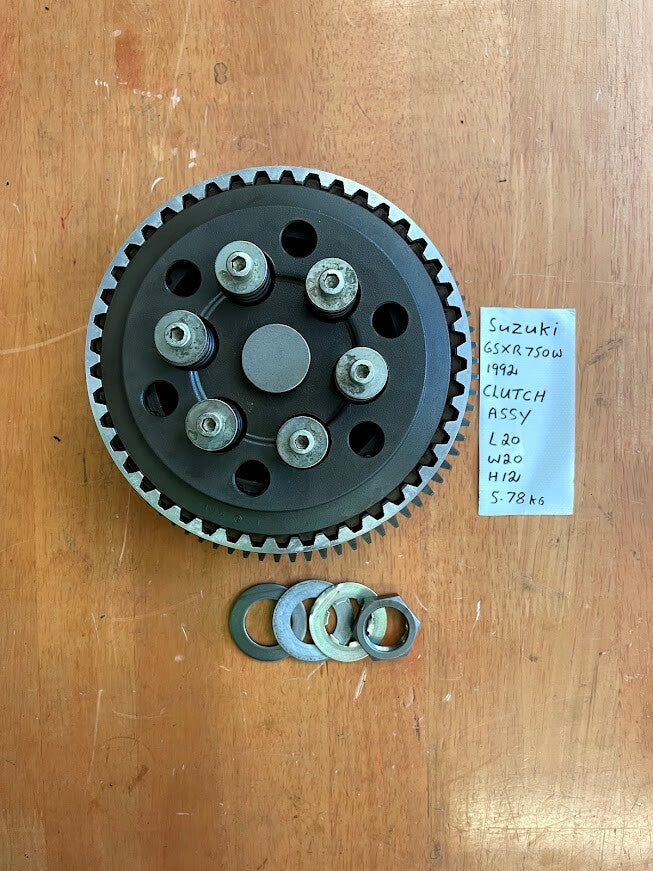 Complete Clutch Assembly Suzuki GSXR 750 1992