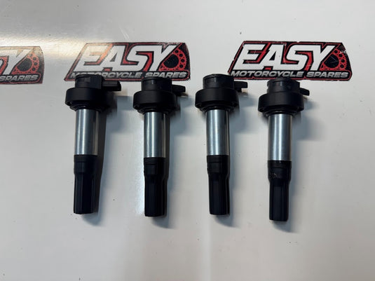 BMW S1000RR 2016 Ignition Coils x4 OEM Genuine K46 12138523972