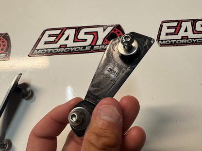 Yamaha YZF R1 2015-2022 Gilles Passenger Foot Peg Block off Plates