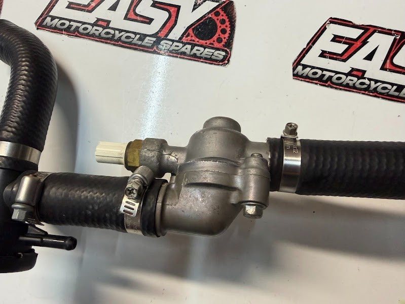 Thermostat Cap Housing Hose Assy Kawasaki Ninja 300 2013-2017 OEM 16160-0762