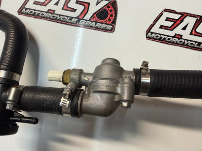 Thermostat Cap Housing Hose Assy Kawasaki Ninja 300 2013-2017 OEM 16160-0762