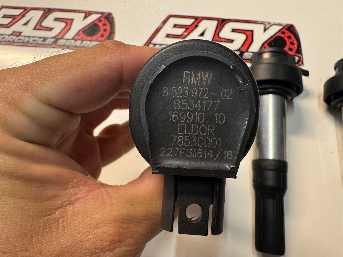 BMW S1000RR 2016 Ignition Coils x4 OEM Genuine K46 12138523972
