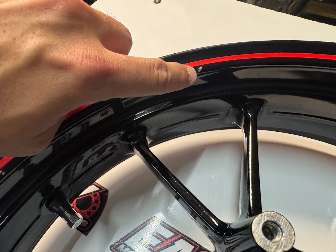 BMW S1000RR 2016 Wheel Set Complete Cast OEM Genuine K46