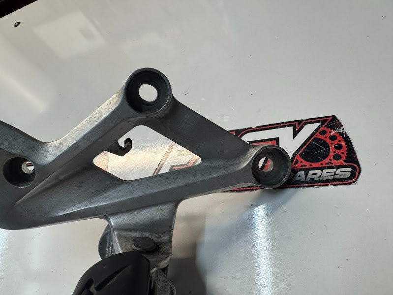 Honda CBR 300R 2014-2018 RH Rider Foot Peg & Bracket OEM Genuine 50600-KYJ-900