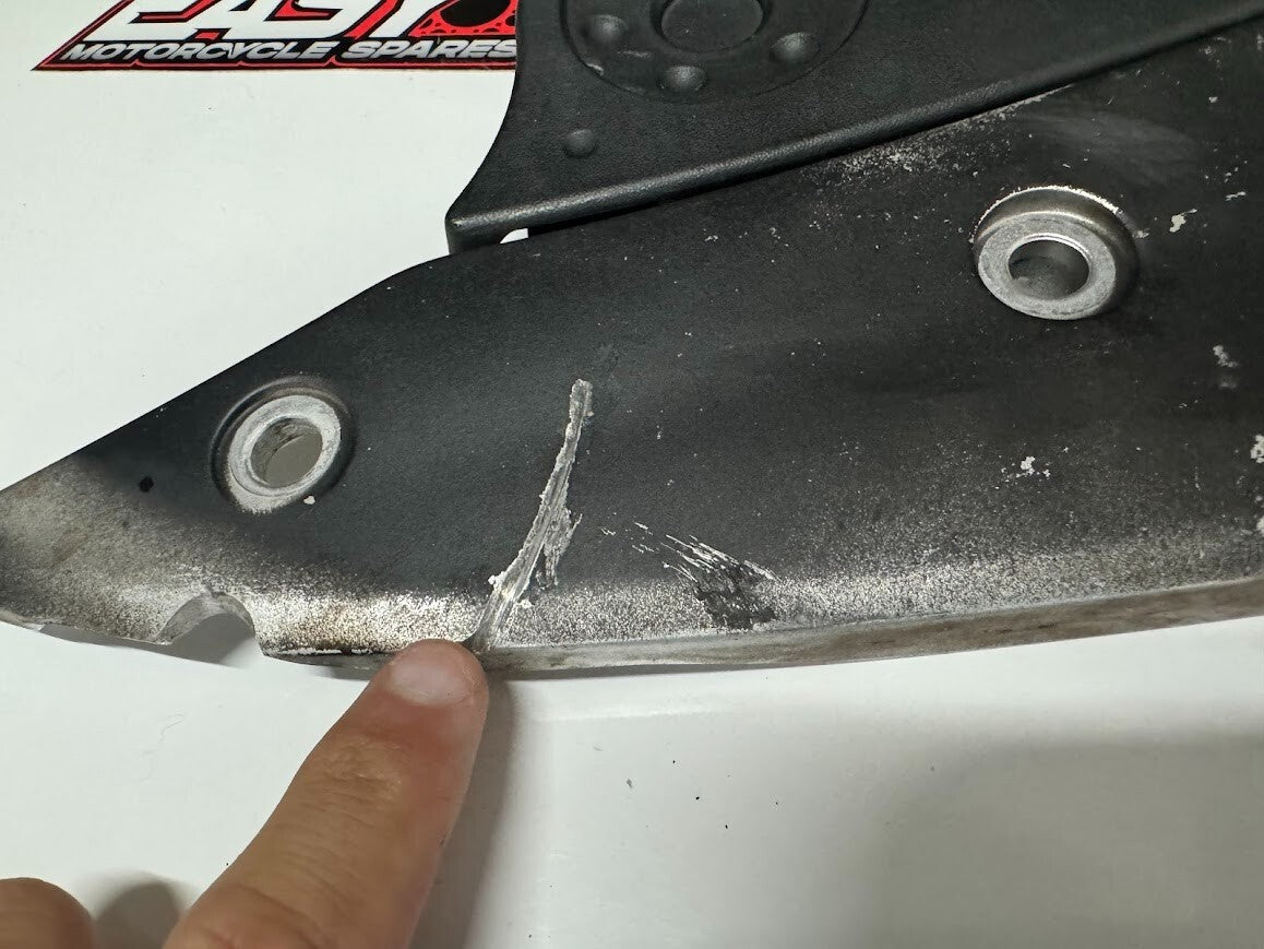 LH Foot Peg Bracket *Paint damage* Kawasaki ER-6F 2007