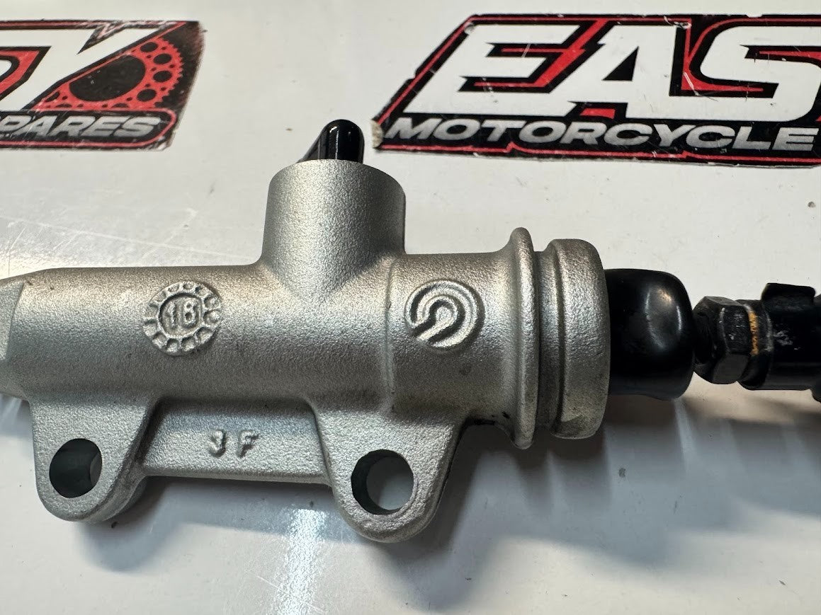 BMW S1000RR 2016 Rear Brake Master Cylinder Brembo OEM Genuine K46 34317720905