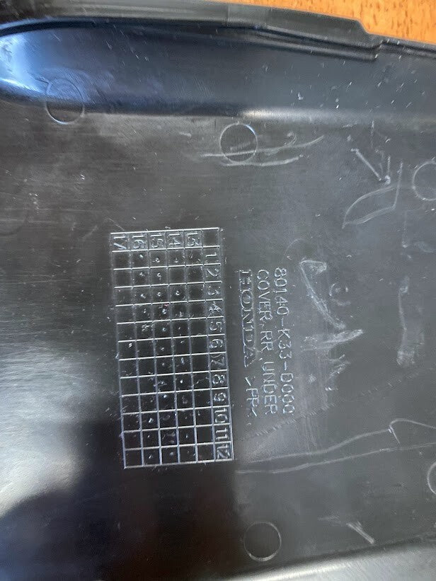 RR Under Cover Fairing Honda CB 300F 14-18 2017 80140-K33-D00