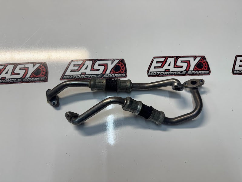 Suzuki GSXR 1000 2007-2008 Oil Cooler Lines Pipes OEM 16460-21H00
