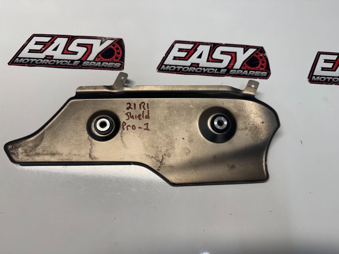 Yamaha YZF R1 2020-2025 Exhaust Shield Cover Protector 1 OEM B3L-2834V-00