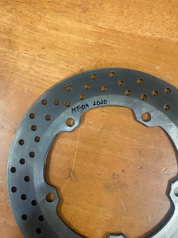 Rear Brake Rotor Yamaha MT-09 SP 14-22 2020 1RC-2582W-00-00 4.90mm Thickness