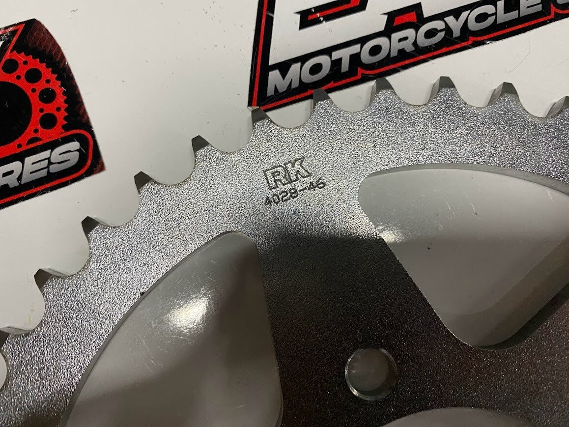 RK Rear Sprocket 4028-46T Kawasaki Ninja 650L 09-18 2013