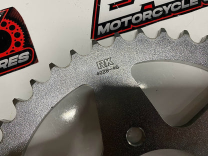 RK Rear Sprocket 4028-46T Kawasaki Ninja 650L 09-18 2013