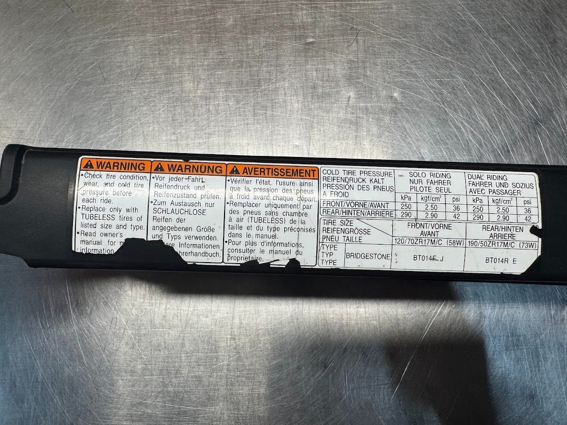 Suzuki GSXR 1000 2005-2006 Chain Guard OEM Genuine 61311-41G01