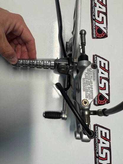 Aprilia RS4 125 4T 2011-2016 RH Foot Peg Assembly Rear Set OEM Genuine 866138