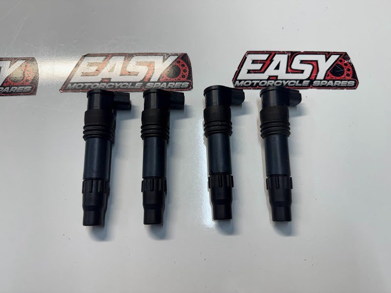 Suzuki GSXR 1000 2001-2008 Ignition Coil Sticks x4 OEM Genuine 33410-35F11