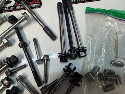 OEM Engine Assembly Bolts and Locators Suzuki GSXR 1000 07-08 2008