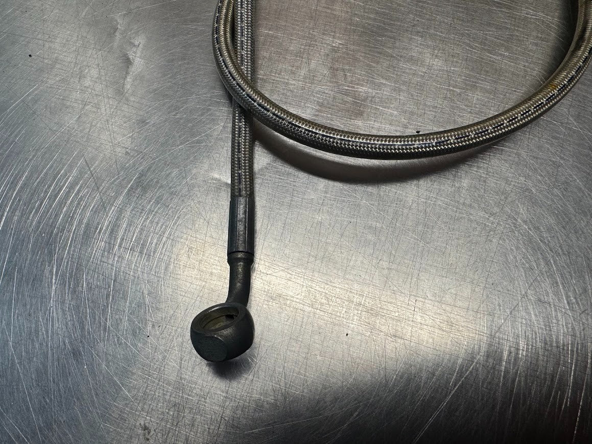 Suzuki GSXR 1000 2005-2006 Good Ridge Braided Front Brake Lines