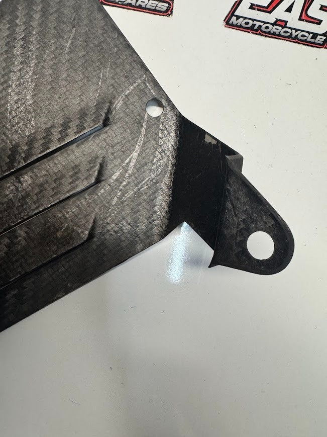 Yamaha YZF R1 2015-2025 Carbon Belly Pan Cover Plate Extender
