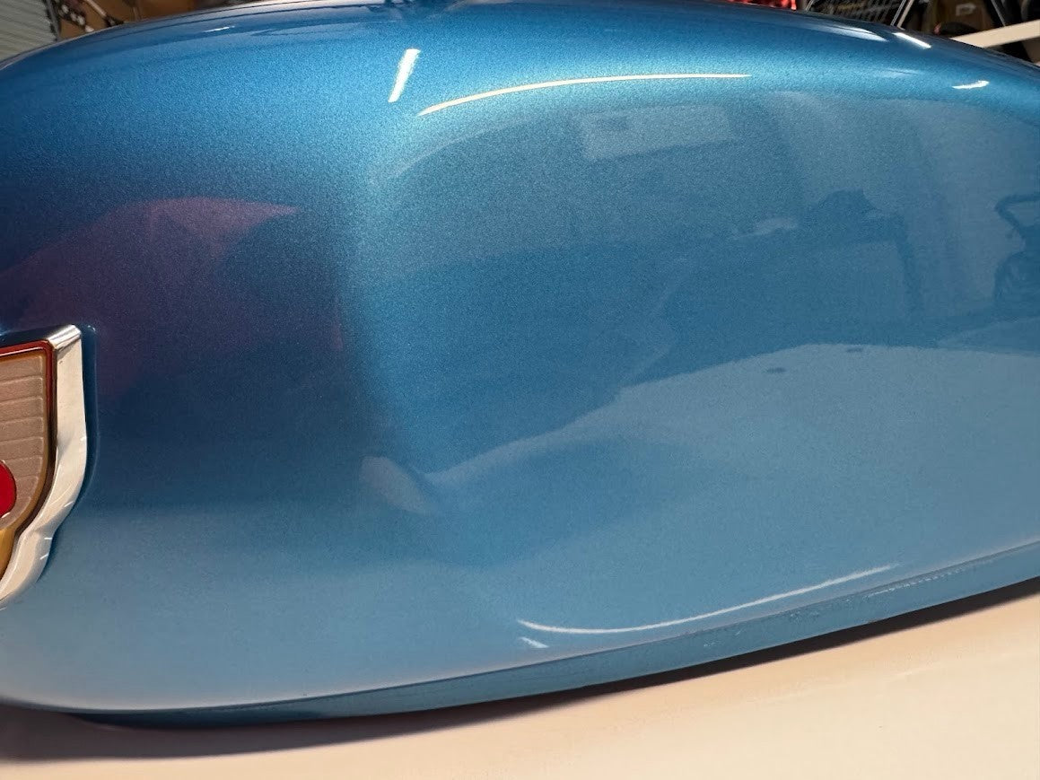 Royal Enfield Interceptor 650 2022 Fuel Tank OEM Ventura Blue RAK00794 Euro 5