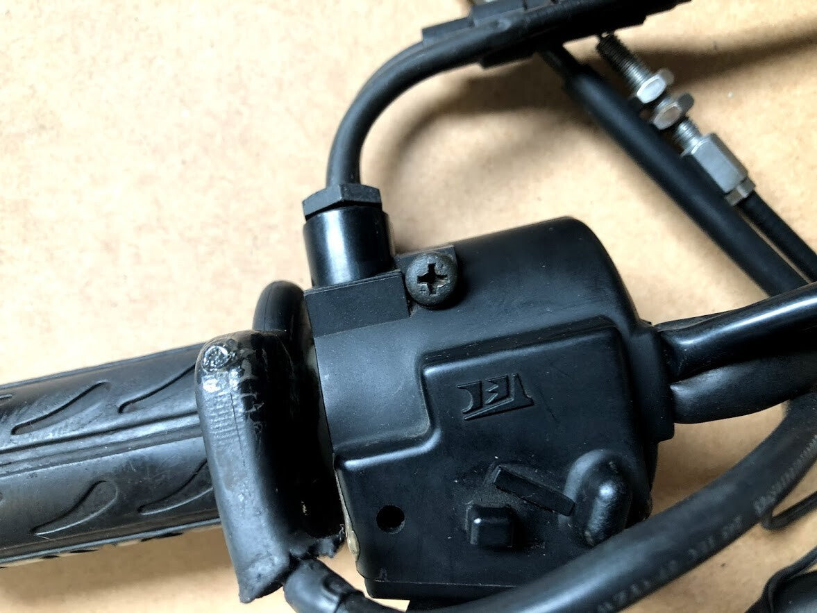 RH Switch Box and Throttle Cables Honda NT650V 2005