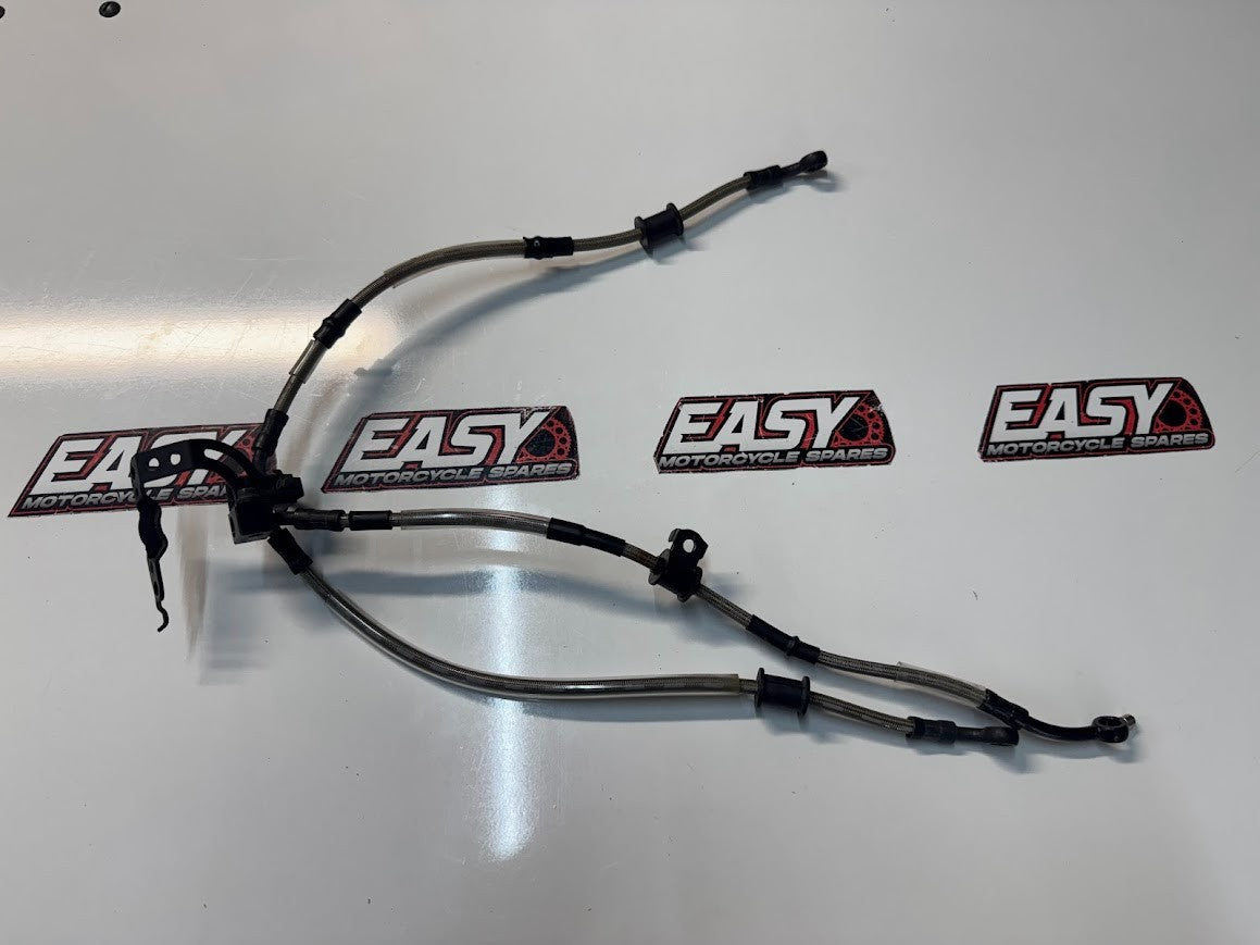 Yamaha YZF R1 2022-2025 Front Brake Line Hose Assembly OEM Genuine B3L-2584B-01