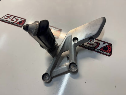 Honda CBR 300R 2014-2018 RH Rider Foot Peg & Bracket OEM Genuine 50600-KYJ-900