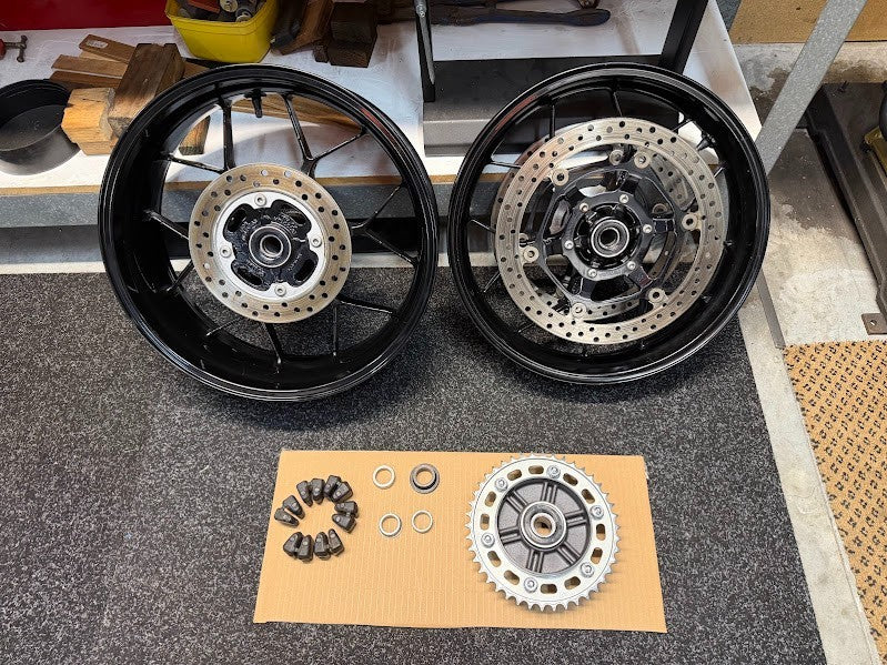 Wheel Rim Set Complete Honda CBR 1000 RR 2015 OEM Genuine 44650-MGP-D00ZE