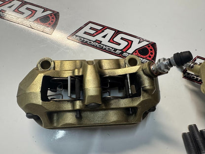 BMW S1000RR 2016 Front Brake Calipers Brembo OEM Genuine K46 34117714783