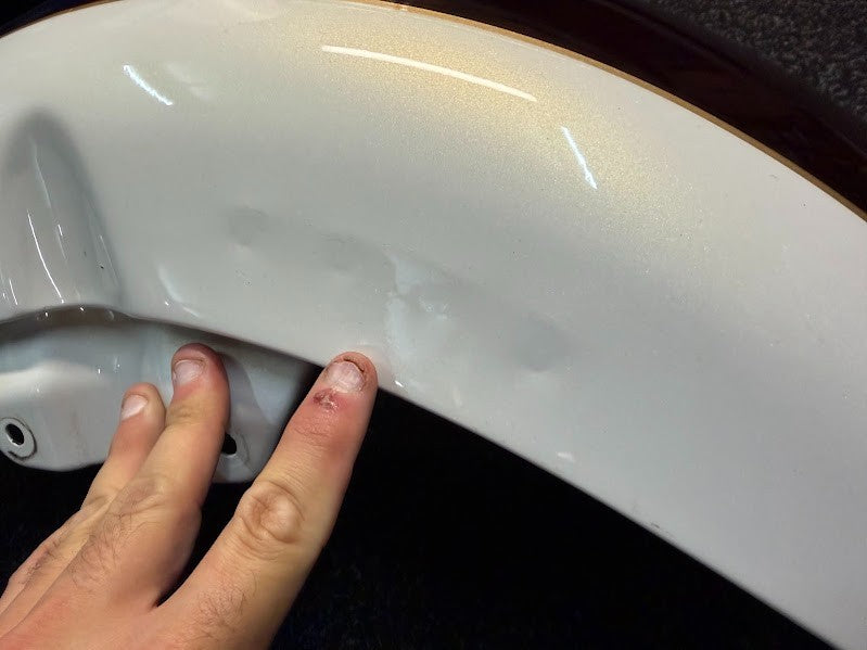 Front Fender Suzuki Boulevard C109R VLR 1800 T 2010-2012 OEM 53100-22HA1-HBV