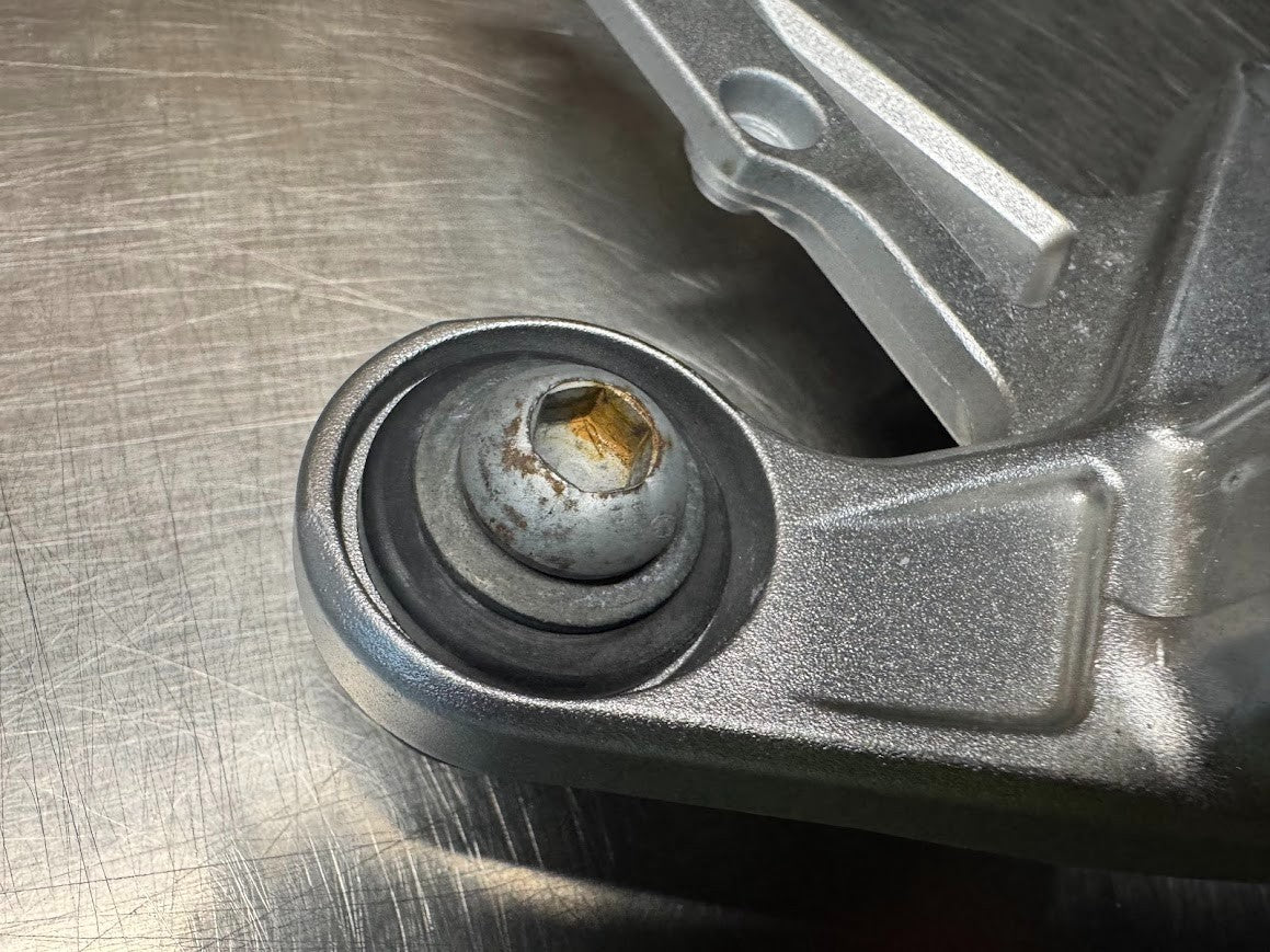 Honda CBR 1000 RR 2010-2013 RH Riders Foot Peg Bracket OEM Genuine 50600-MFL-000