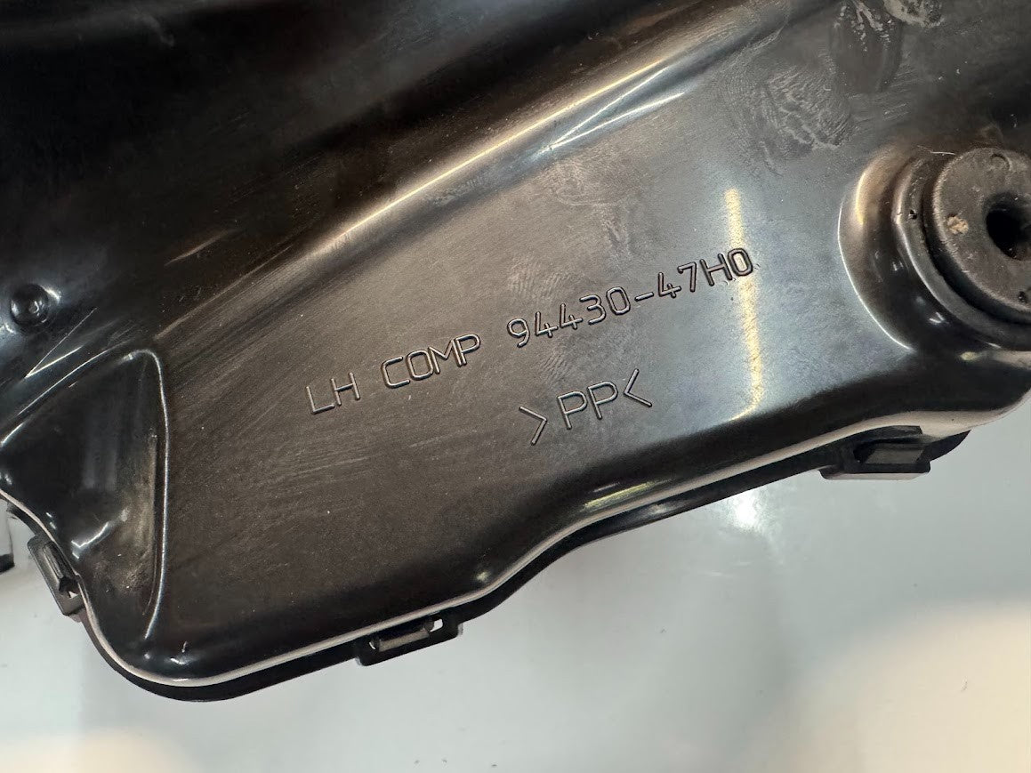 Suzuki GSXR 1000 2009-2016 LH Ram Intake Duct OEM Genuine 94430-47H00