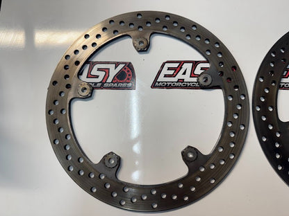 BMW F800 ST 2009 Front Brake Disc Rotors OEM Genuine 34117713156