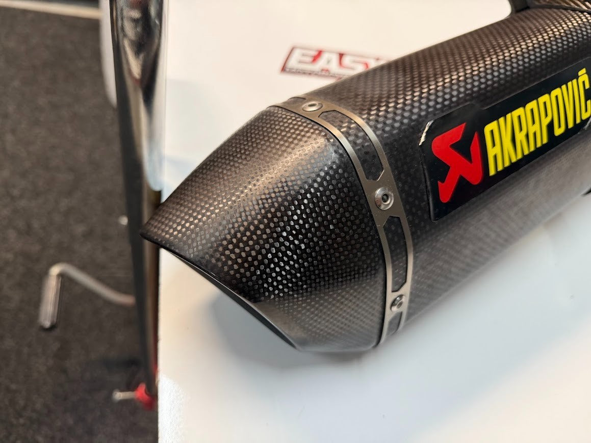 Akrapovic Muffler Exhaust w/Link & o2 Sensor Suzuki GSXR 1000 2007-2008