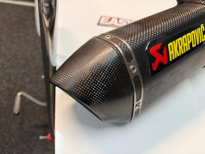 Akrapovic Muffler Exhaust w/Link & o2 Sensor Suzuki GSXR 1000 2007-2008