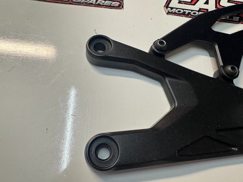 Yamaha YZF R1 2015-2025 LH Riders Peg Bracket Rear Set OEM Genuine 2CR-27442-00
