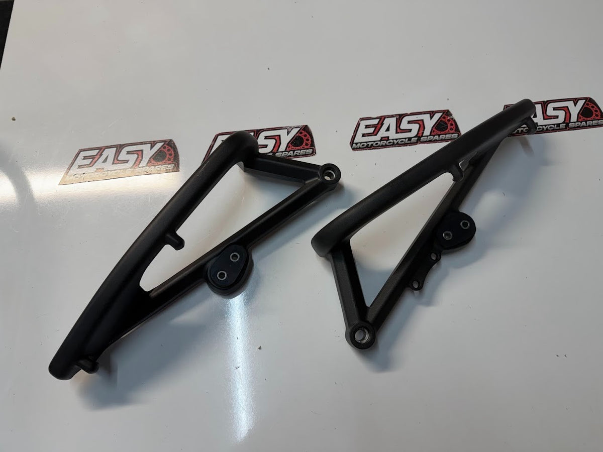 LH RH Rear Grab Handles Pair Kawasaki KLR 650 2008-2018 OEM 32109-0019-18R