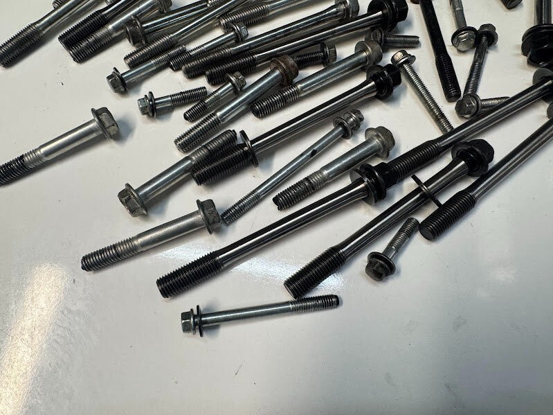 OEM Engine Assembly Bolts and Locators Suzuki GSXR 1000 07-08 2008