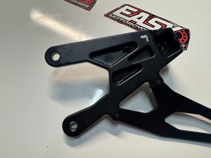 Yamaha YZF R1 2015-2025 LH Riders Peg Bracket Rear Set OEM Genuine 2CR-27442-00
