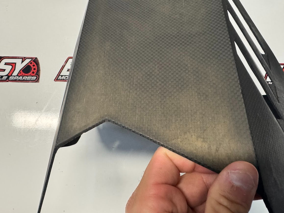Yamaha YZF R1 2015-2025 Carbon Belly Pan Cover Plate Extender