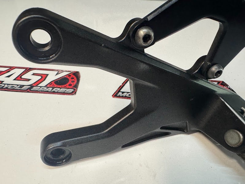 Yamaha YZF R1 2015-2025 LH Riders Peg Bracket Rear Set OEM Genuine 2CR-27442-00