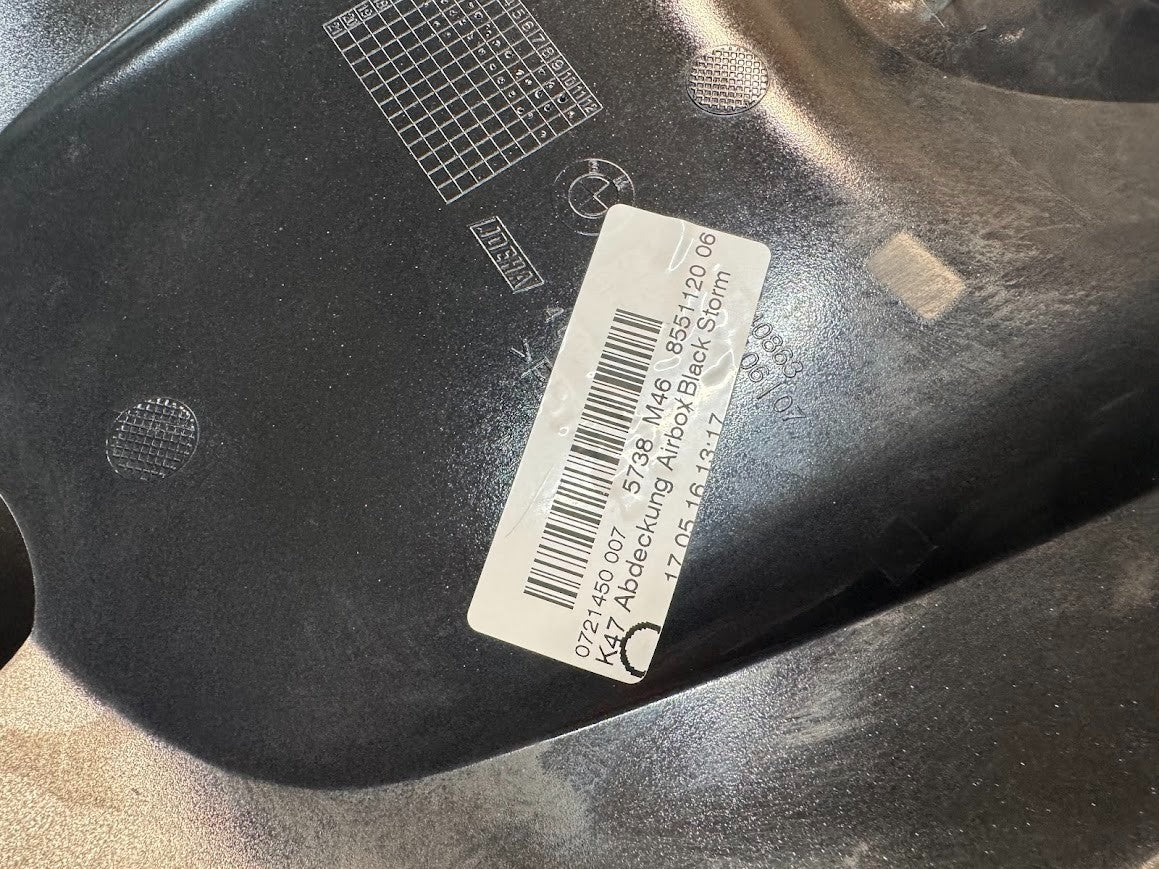 BMW S1000RR 2016 Front Tank Fairing OEM Genuine K46 46638551120