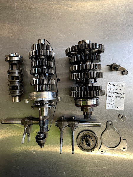 Complete Gearbox Triumph Street Triple 675 2013