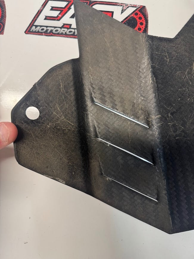 Yamaha YZF R1 2015-2025 Carbon Belly Pan Cover Plate Extender