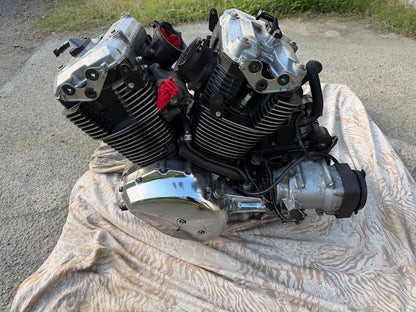 Complete Engine Motor Suzuki Boulevard C109R VLR 1800 T 2012 OEM 35,663kms