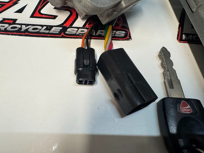 Ducati Monster 659 LAMS 2017-2021 ECU Dash Ignition Lockset OEM 65240231A